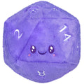 Purple D20 Dice