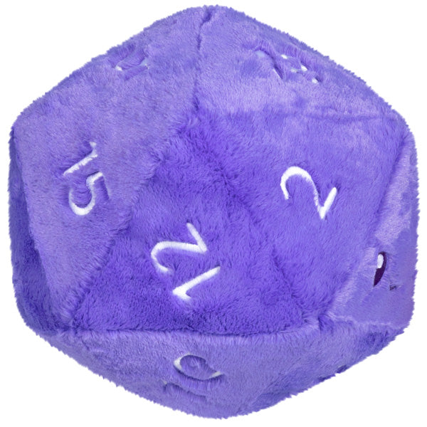 Purple D20 Dice