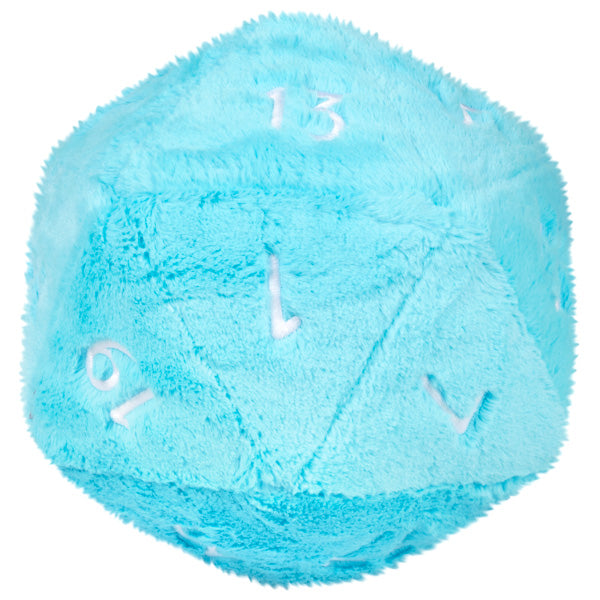 Blue D20 Dice